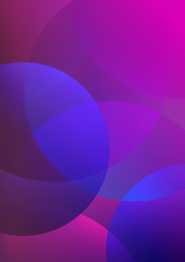 Wall Mural - purple vector abstract background with geometric forms. backdrop for flyer, poster and banner design
