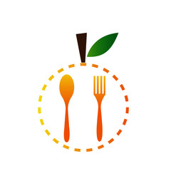 Poster - food health logo