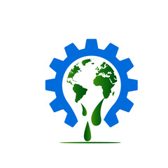 Sticker - eco gear logo