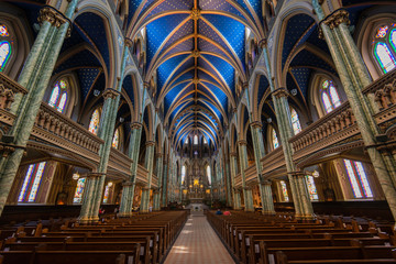 Wall Mural - Beautiful church interior