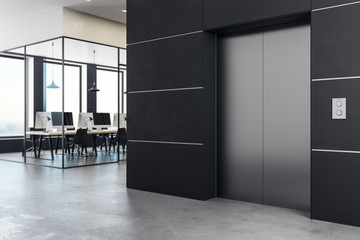 Wall Mural - Lift in office