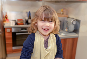 Canvas Print - petit chef au travail