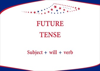 Wall Mural - future tense