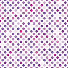 Seamless Purple Dot Pattern. Ideal For Gift Wrapping Paper Designs.