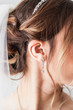 Brautfrisur mit Haarband