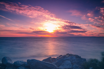 Wall Mural - Beach Sunset