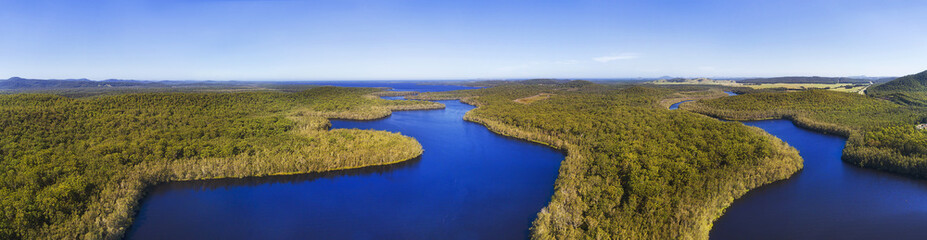 Wall Mural - D Myall Lake Wide Pan 2 Sea