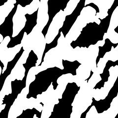 Abstract animal print seamless pattern