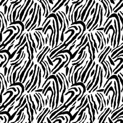 Sticker - Abstract animal print unusual seamless pattern