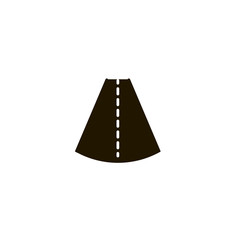 Sticker - road icon. sign design