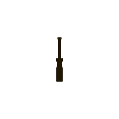 Poster - screwdriver icon. sign design