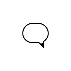 Sticker - speech bubble icon. sign design