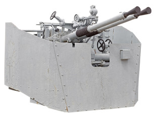 Wall Mural - Naval Gun. World War II