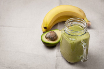 Poster - smoothies avocado banana