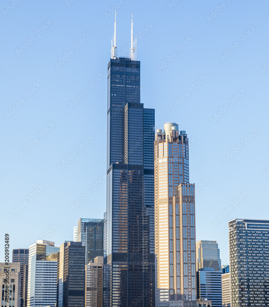 Downtown Chicago Stock Photo Adobe Stock