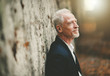 © thodonal - Portrait of handsome mature man, light effect
