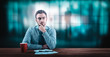 © allvision - Thoughtful in the office