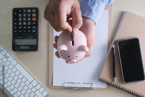 Cuadros en Lienzo Positive pension Happiness money saving for Retirement financial