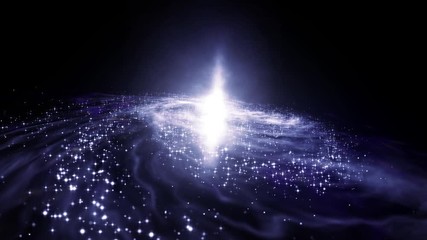 Wall Mural - The galactic system abstract.