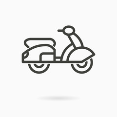 Poster - Bicycle - vector icon