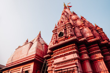 Wall Mural - Shri Durga Temple historical building in Varanasi, India