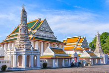 Wat Thepthidaram Buddhist Temple In Bangkok, Thailand