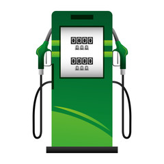 Poster - energy fuel pump icon vector illustration design