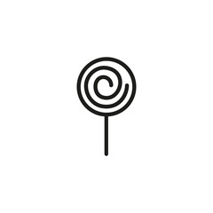 Sticker - Lollipop line icon