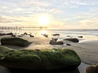 Scripps Pier Sunset