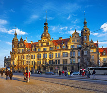 Dresden, Germany Royal Castle Residence In Capital Of Saxony