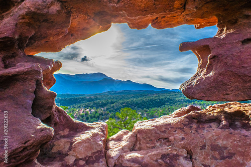 Garden of the Gods in Colorado