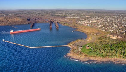 Sticker - Two Harbors is a community on the North Shore of Lake Superior in Minnesota