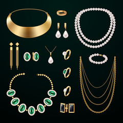 Sticker - Jewelry Accessories Set