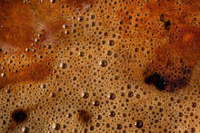 Coffee Foam Texture And Background