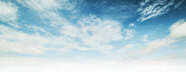 Wall Mural - sky and clouds tropical panorama