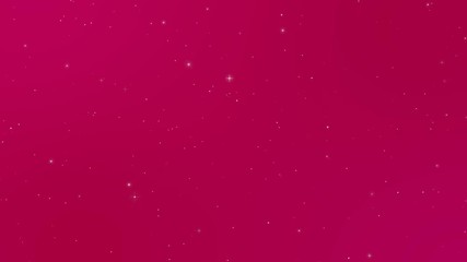 Wall Mural - Starry sky_horizontally moving(pink)