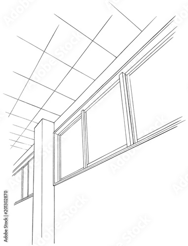 漫画風ペン画イラスト 学校 廊下 Stock Illustration Adobe Stock 漫画風ペン画イラスト 学校 廊下 Stock Illustration Adobe Stock
