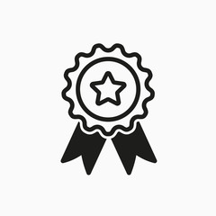 Wall Mural - vector award icon