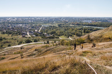nature green panorama,