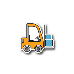 Wall Mural - forklift patch