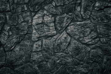 black stone wall texture as sinister gothic background