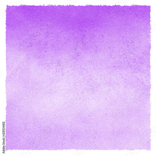 Lilac Lavender Violet Watercolor Stains Square Background With