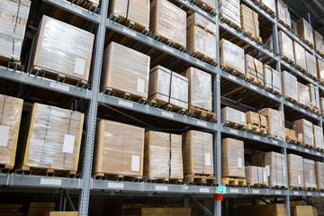 Aufkleber - Warehouse store stock.