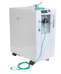 special medical equipment - oxygen concentrator bar isolated on white