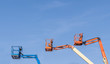 © John Price - Three Cherry Picker machines