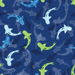 abstract pattern with whale shark