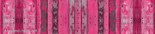 Foto-Schmutzfangmatte - banner header old wooden pink texture (von lms_lms)