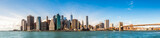 Fototapeta  -  New York City Skyline, Manhattan and Brooklyn bridge view