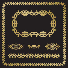 Poster - Luxury seamless ornaments and decorations