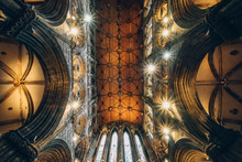 The Main Hall Dome Of Glasgow Cathedral, Also Called The High Kirk Of Glasgow Or St Kentigern's Or St Mungo's Cathedral Glasgow, Scotland, United Kingdom. 